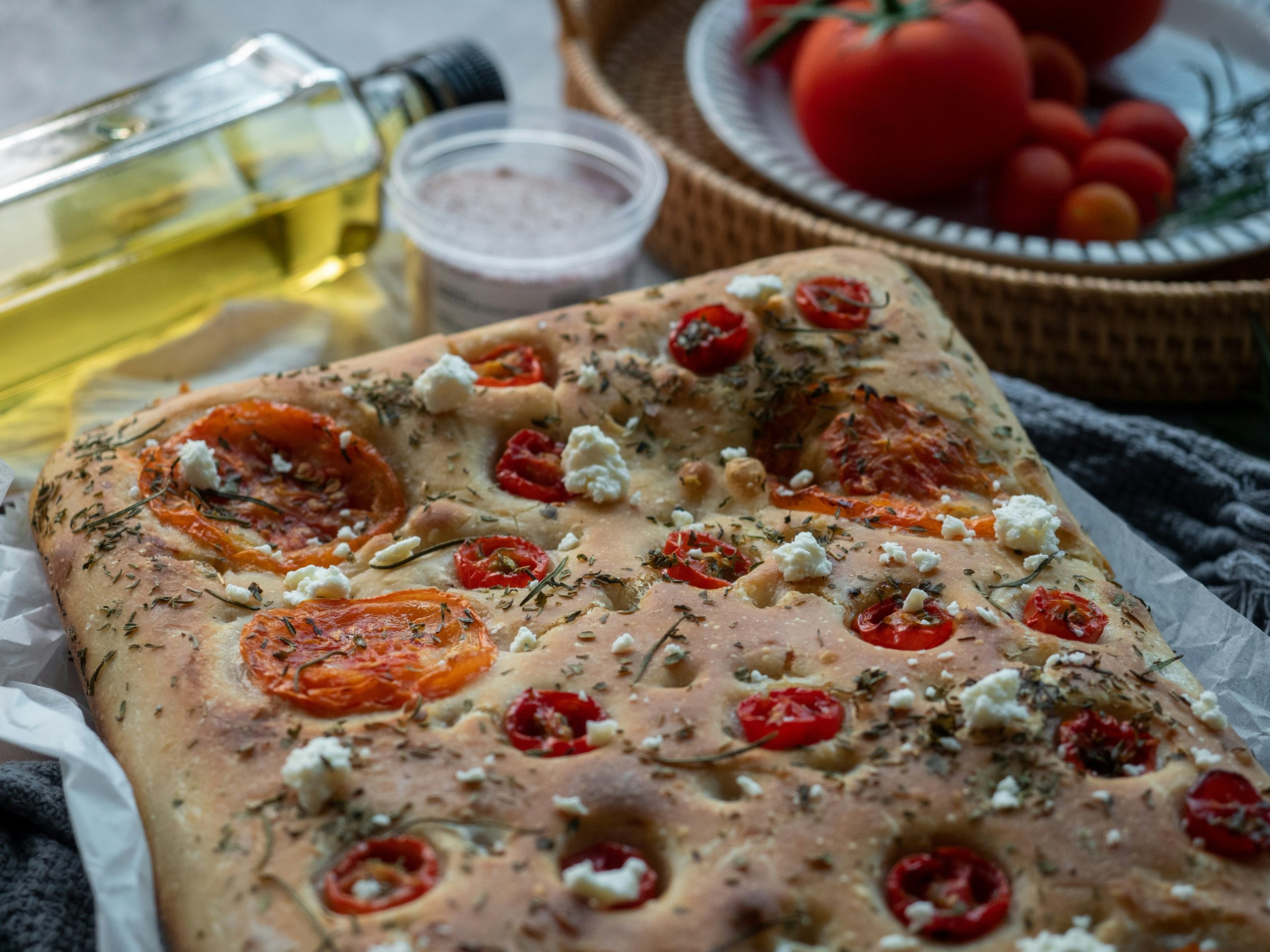 Piatto tipico di Bari, in Puglia? La focaccia barese